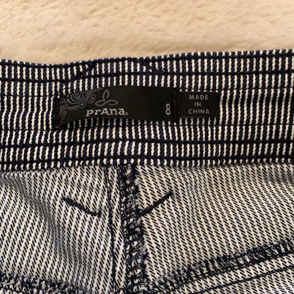 PrAna pinstripe shorts - Picture 3 of 5